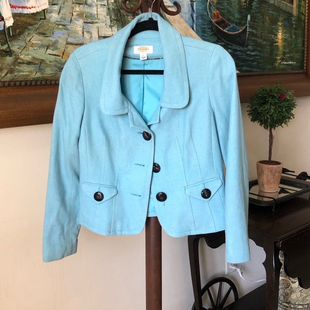 Talbots Baby Blue Blazer
